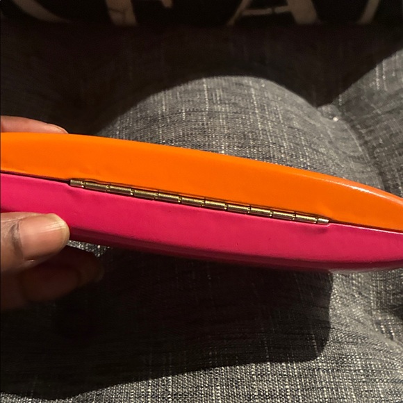Kate Spade Fuchsia Glasses Case with Gold Logo - Picture 5 of 5